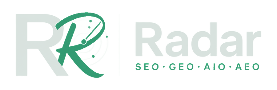 Radar SEO GEO AIO AEO